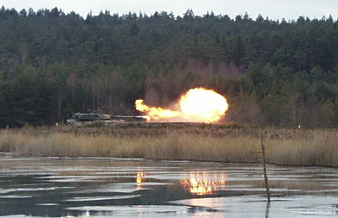 Gunnery at Range 132, Grafenwoehr Training Area, Germany