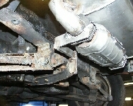 exhaust support bracket